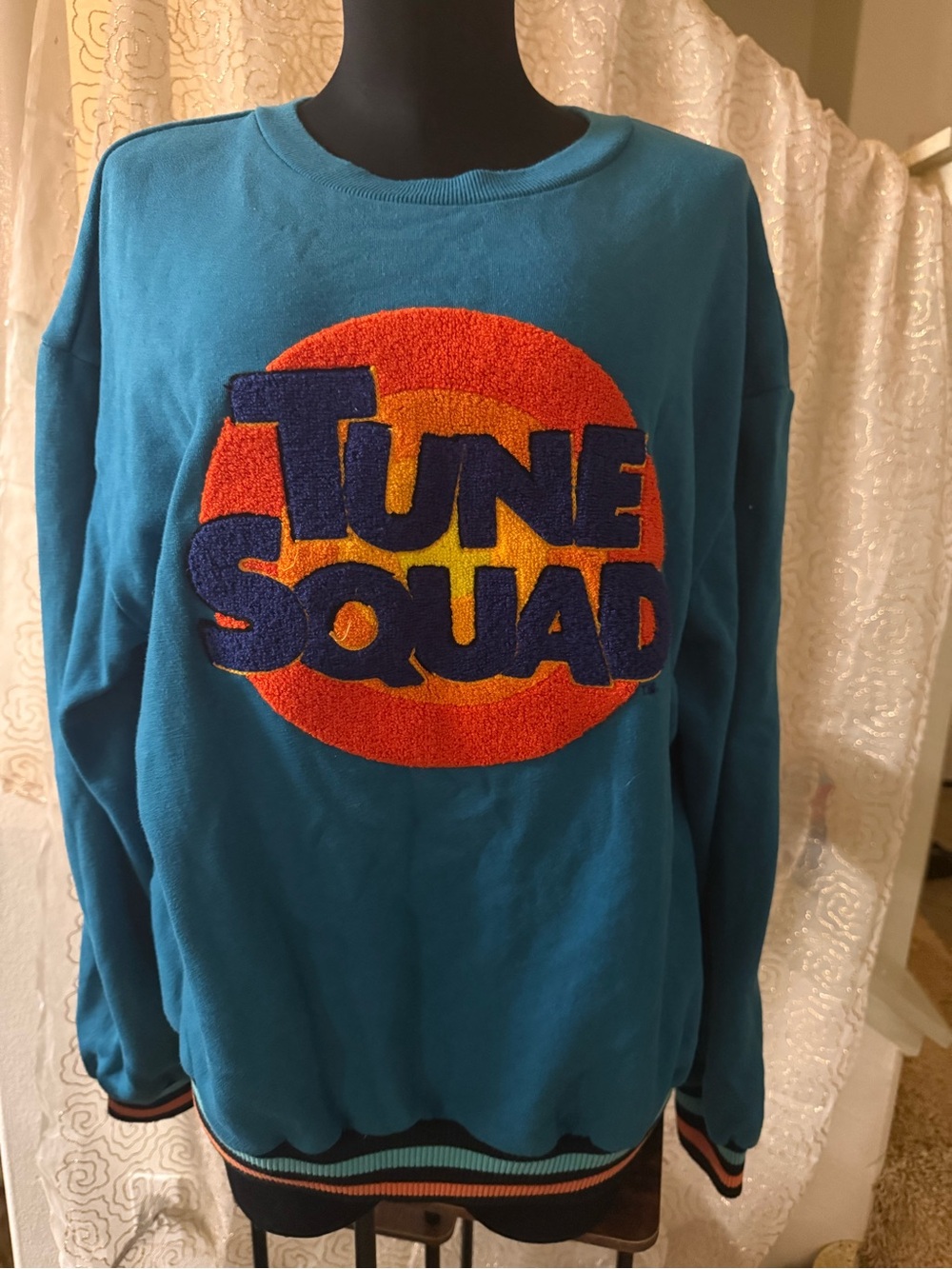 Tune Squad Blue Graphic Sweatshirt